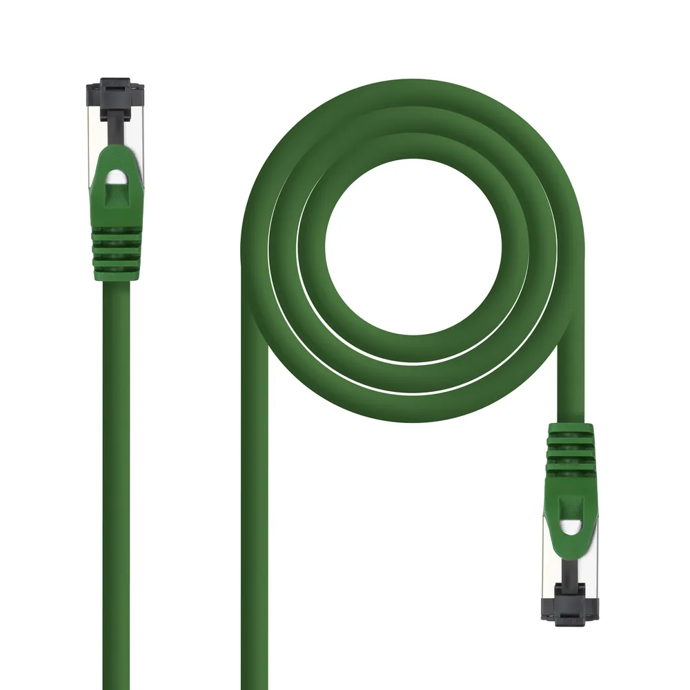 Netzwerkkabel Nanocable 10.20.2000-L25-GR Cat.8.1 SSTP OFC RJ45 0,25 m Grün