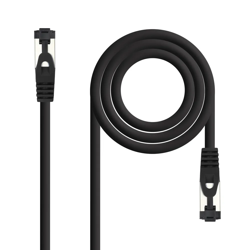 Netzwerkkabel Nanocable 10.20.2002-BK Cat.8.1 SSTP 2m LSZH Schwarz