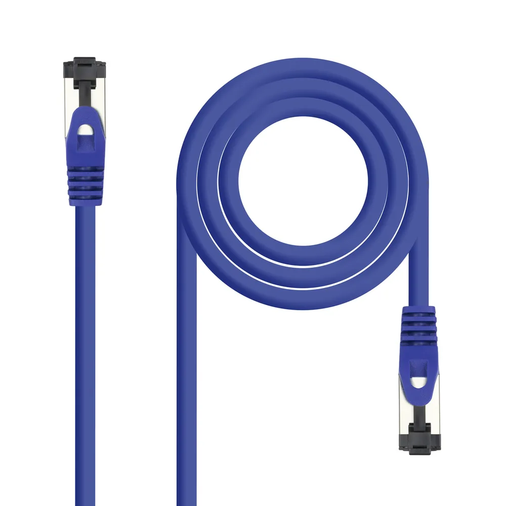 Netzwerkkabel Nanocable 10.20.2002-BL Cat.8.1 S/FTP 2GHz LSZH OFC 2m Blau