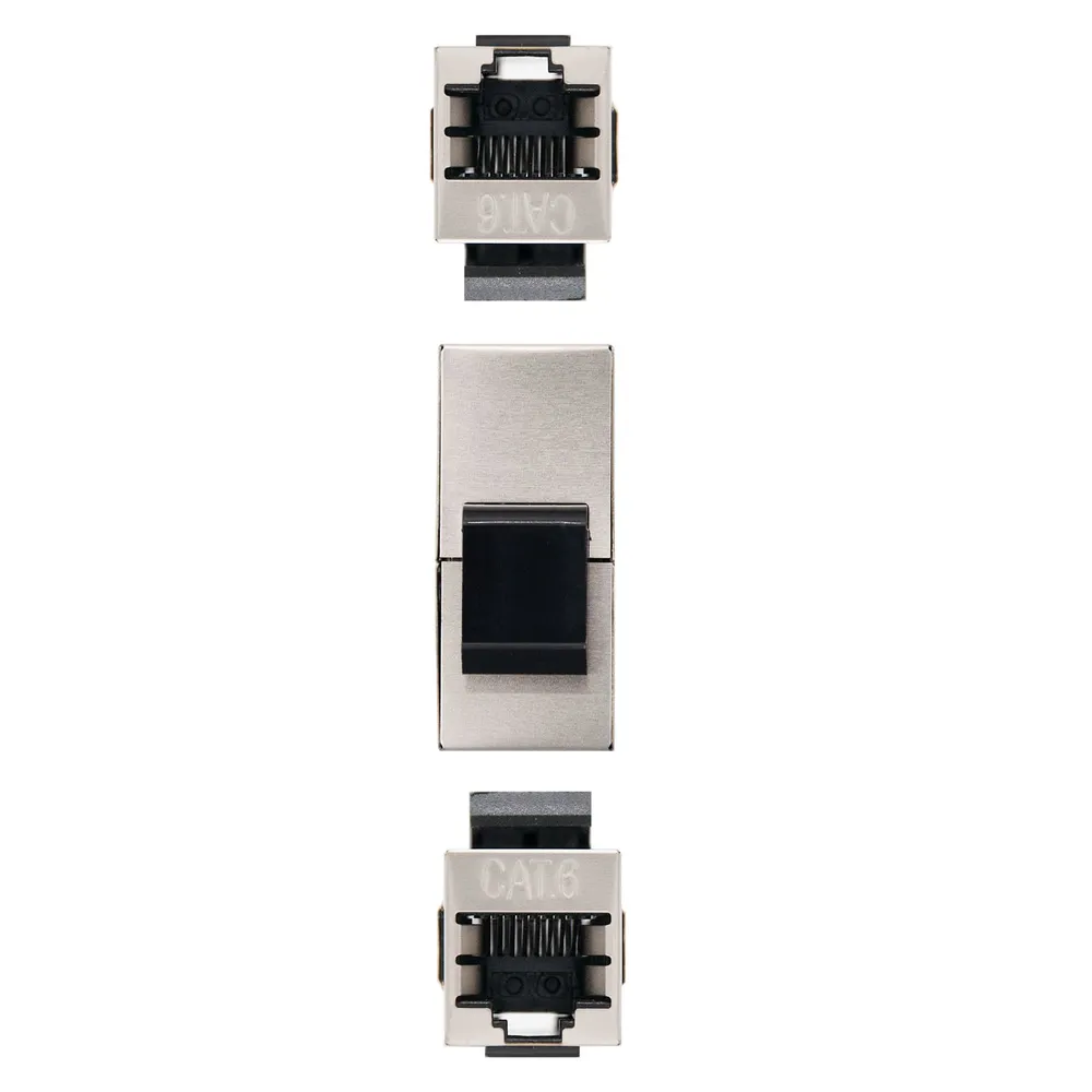 RJ45 Nanokabel Cat.6 STP geschirmt metallisch RoHS Buchse/Buchse Spleiß