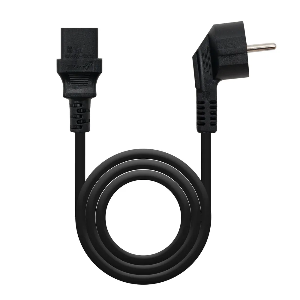Nanocable CPU-Stromkabel CEE7-Stecker/C13-Buchse, 3 m, Schwarz
