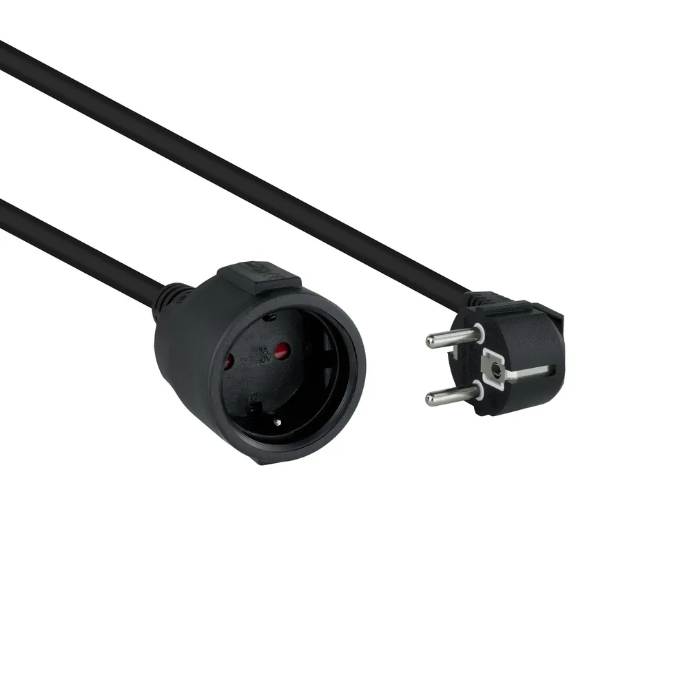 Verlängerungskabel Nanocable Schuko 1,5mm² 10m Schwarz Verlängerungskabel Nanocable Schuko 1,5mm² 10m Schwarz