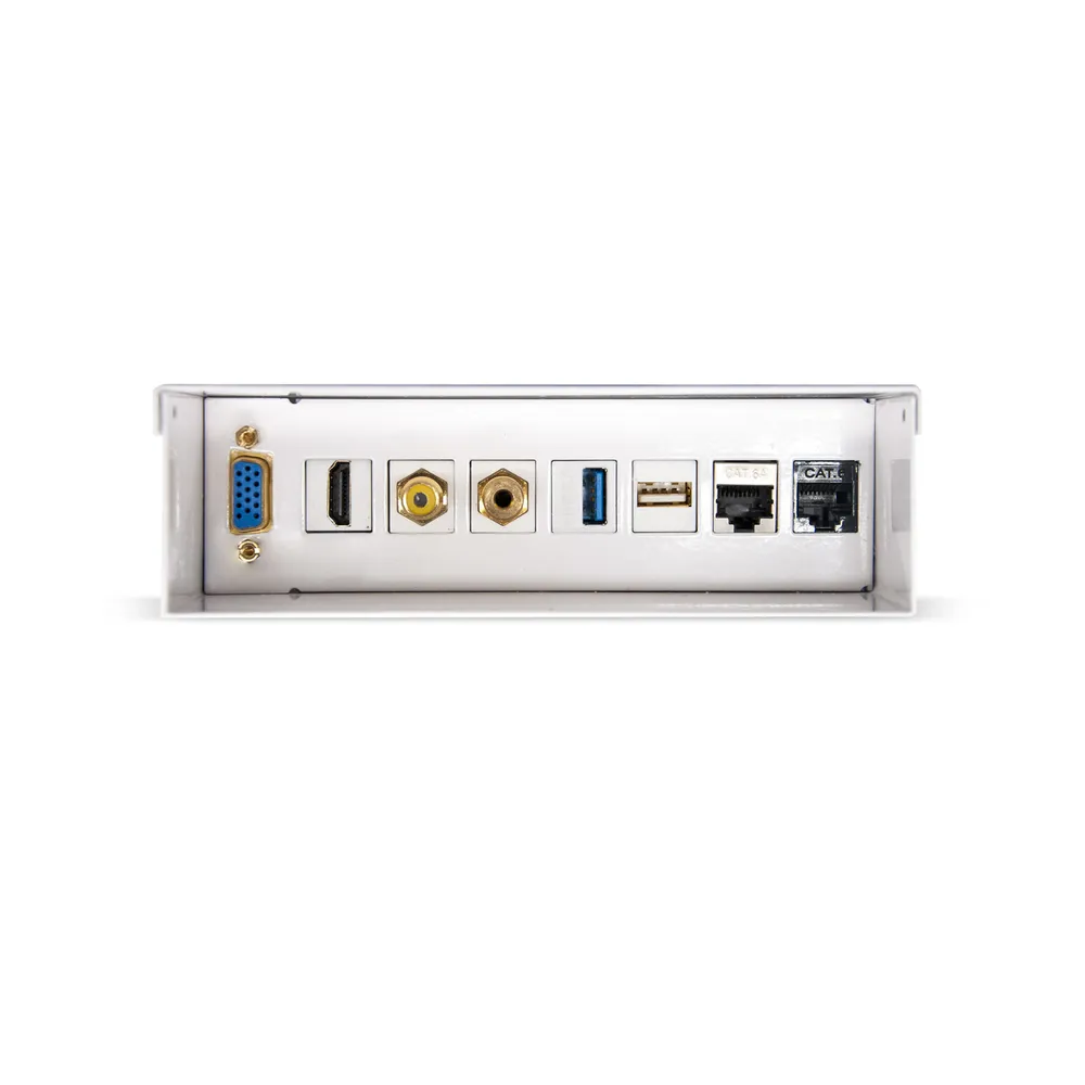 Multimedia-Wandanschlussbox VGA/HDMI/Jack3.5/RCA/USB/RJ-45