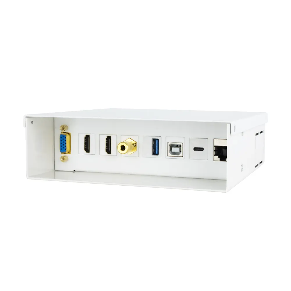 Multimedia-Wandverbindungsdose Nanocable VGA HDMI USB-C RJ45