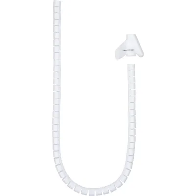 Nanocable Flexibler Kabel-Organizer, 25 mm, 3 m, Weiß