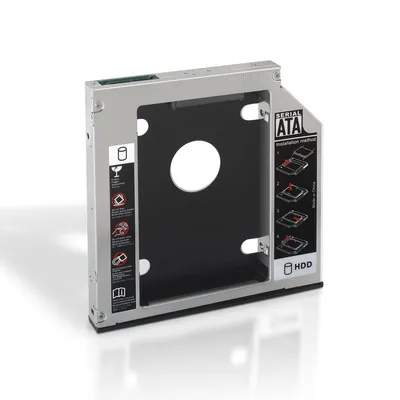 Nanocable Festplattenadapter 9,5 mm auf 12,7 mm optisches Laufwerk