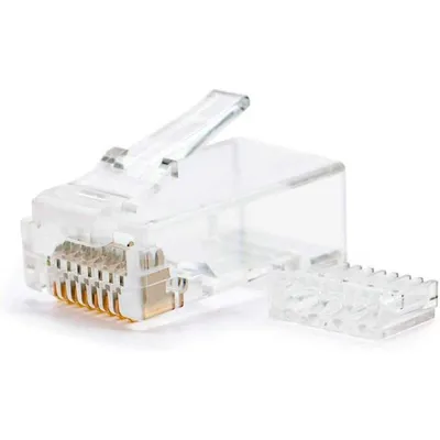 Nanokabel-Anschlüsse für Netzwerkkabel RJ45 UTP Cat.6 100 Einheiten