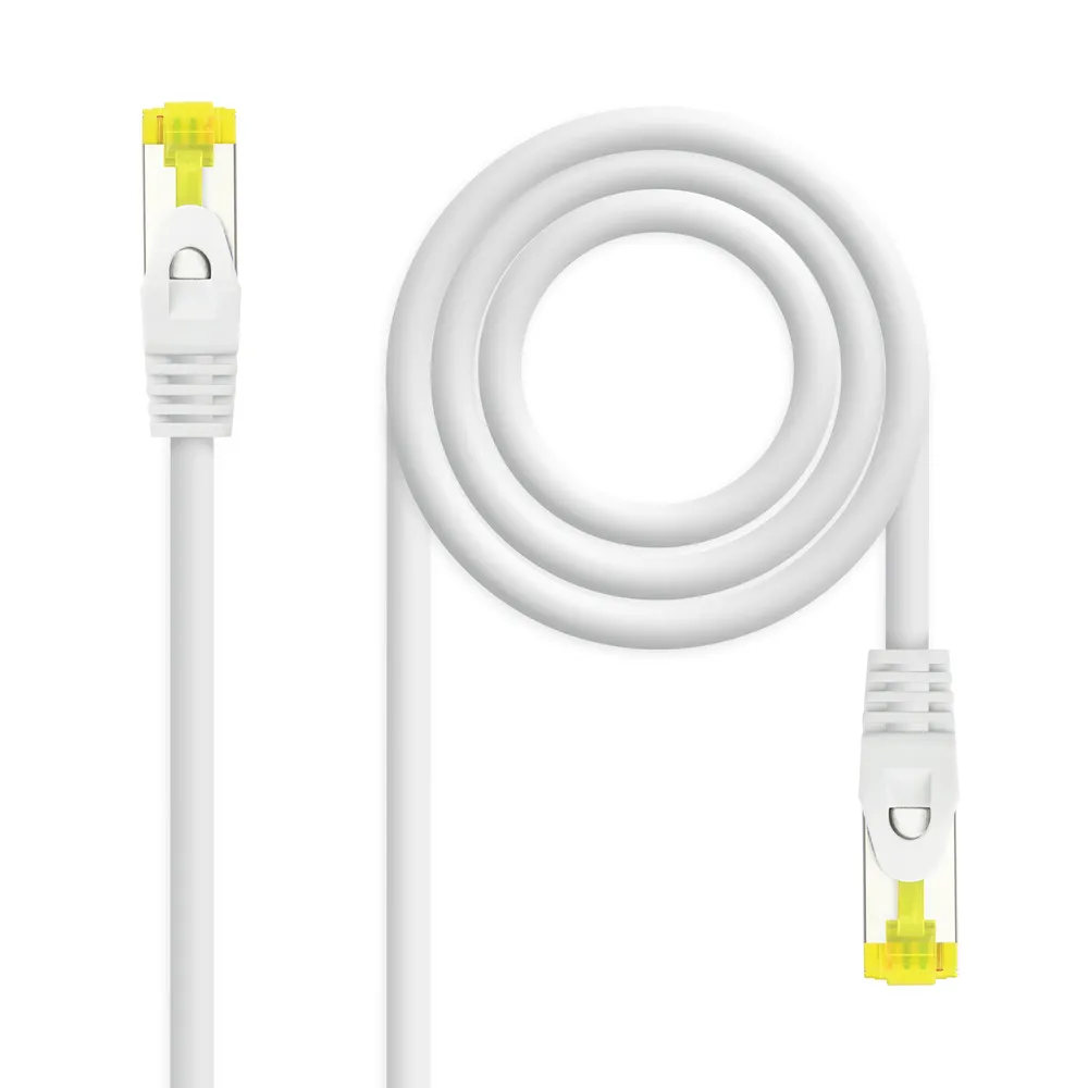 Nanocable Cat. 6a Patchkabel LSZH/SFTP 0,5 m Weiß