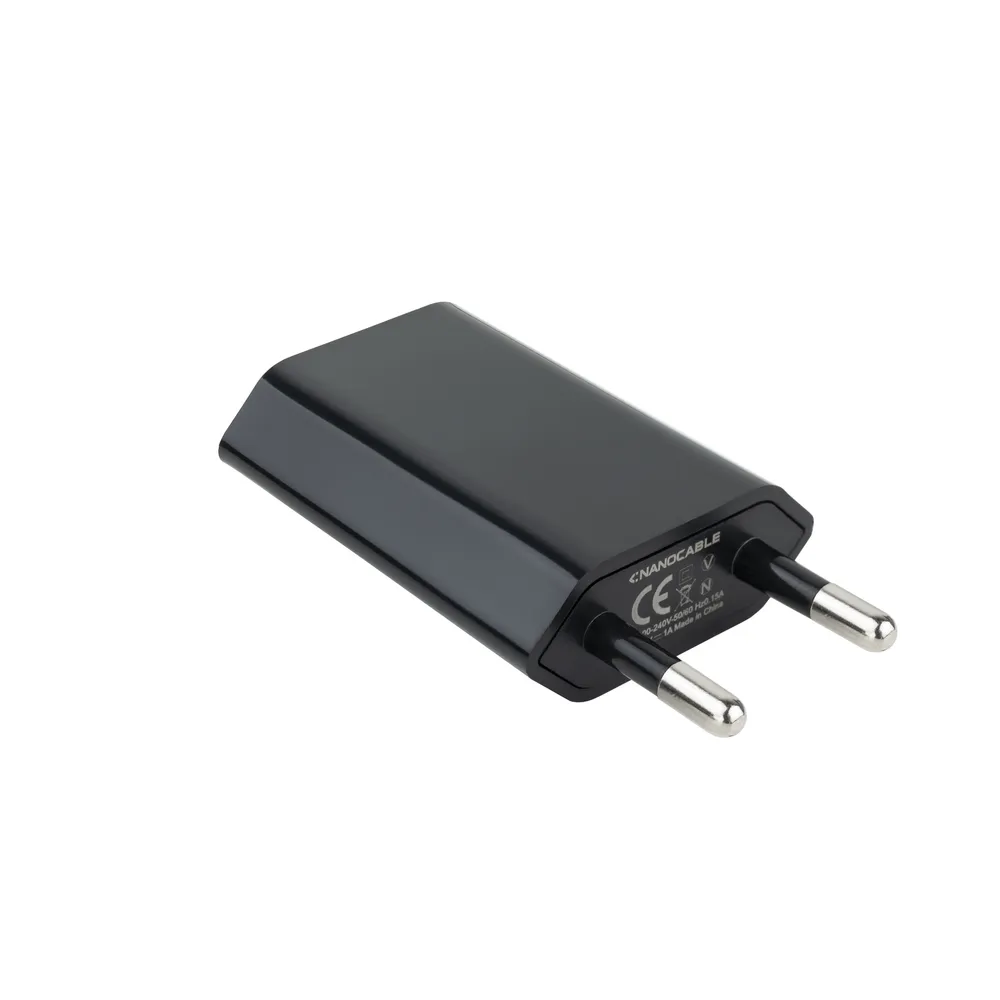 Nanokabel USB-Ladegerät 5W Schwarz