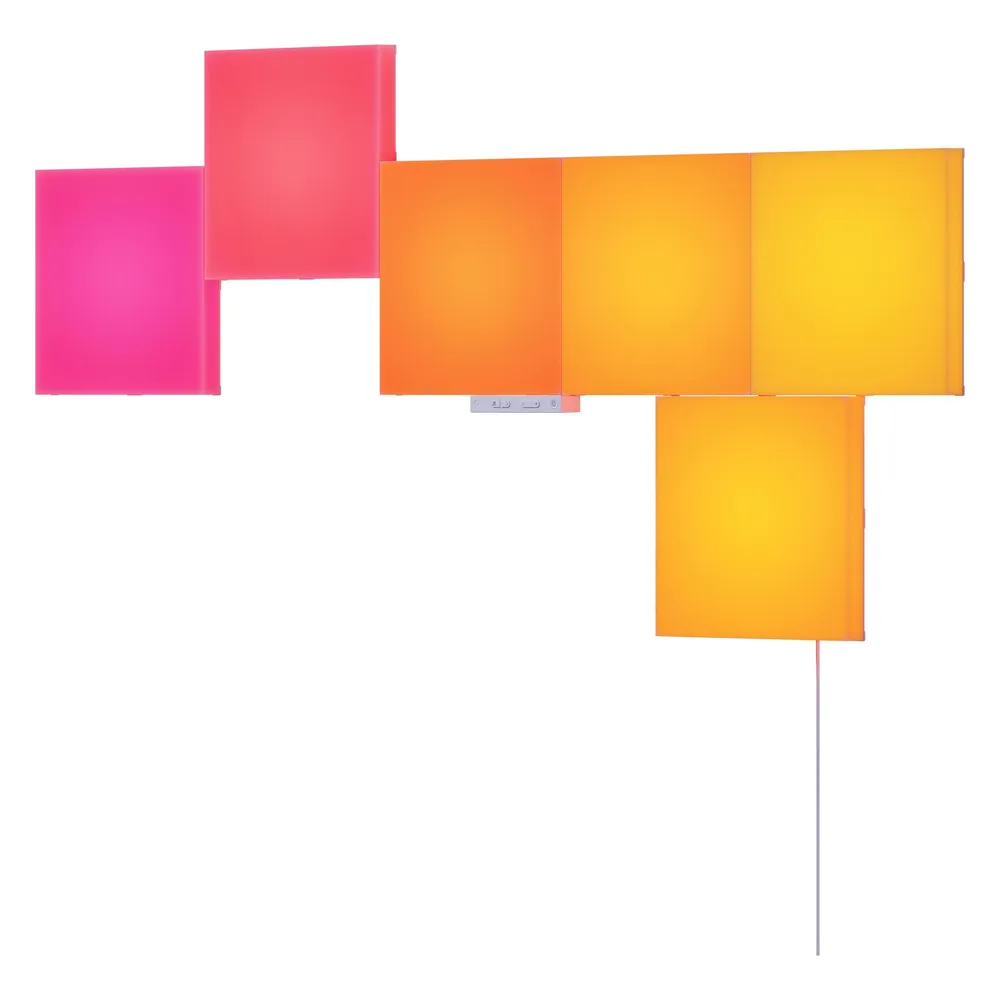 Nanoleaf Blocks Big Squares Starter Set- 6er-Set - Weiß