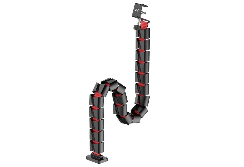 NanoRS Kabelführung RS125 Kabelkanal Organizer 1345 mm, Modularer Kabelorganizer im Gaming-Stil