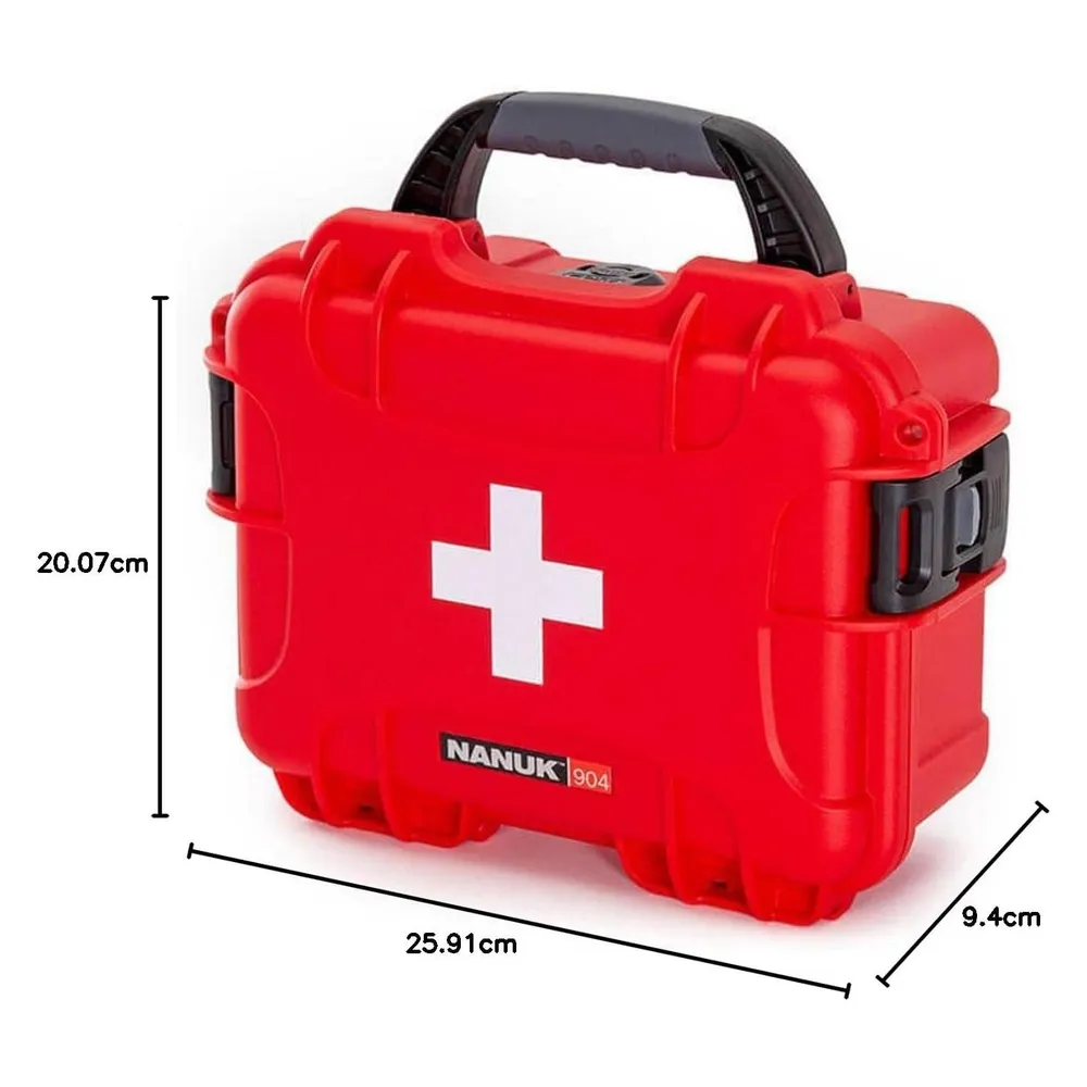 Nanuk Kunststoffkoffer 904 - leer Erste-Hilfe