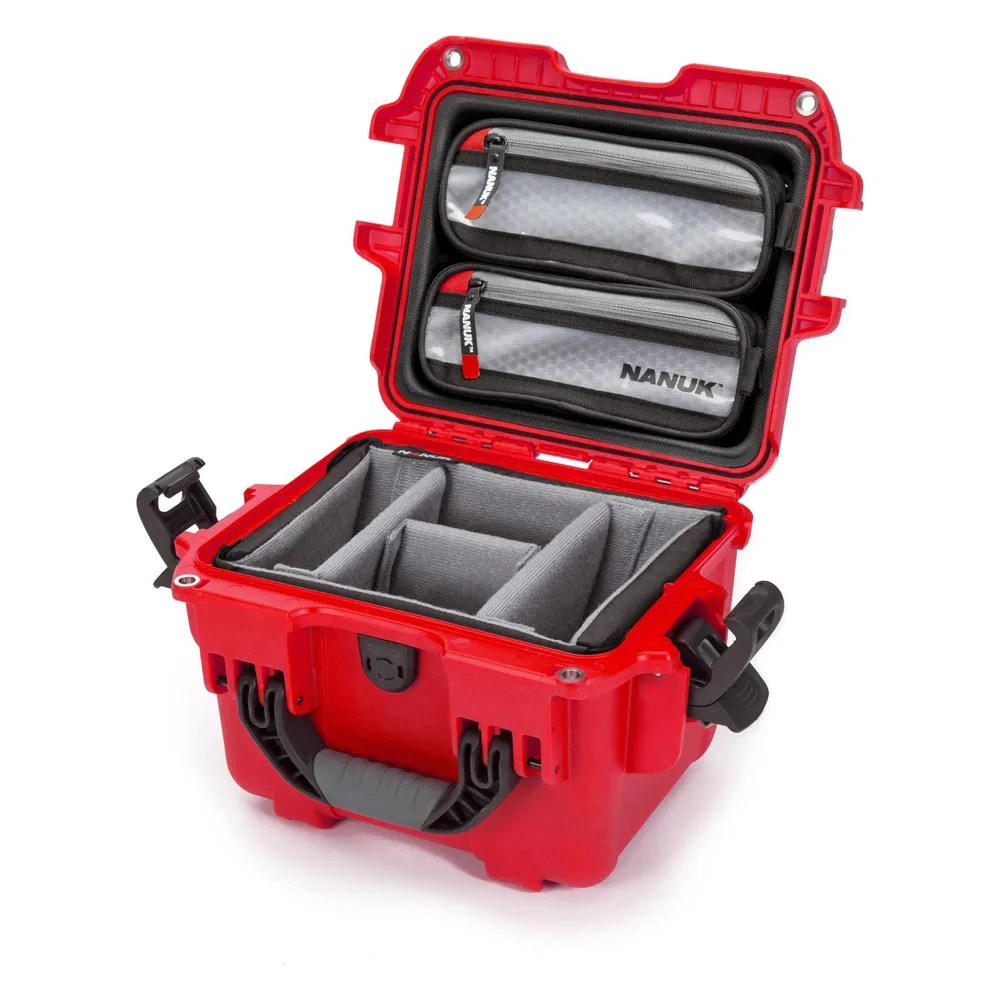 Nanuk Kunststoffkoffer 908 - leer Rot
