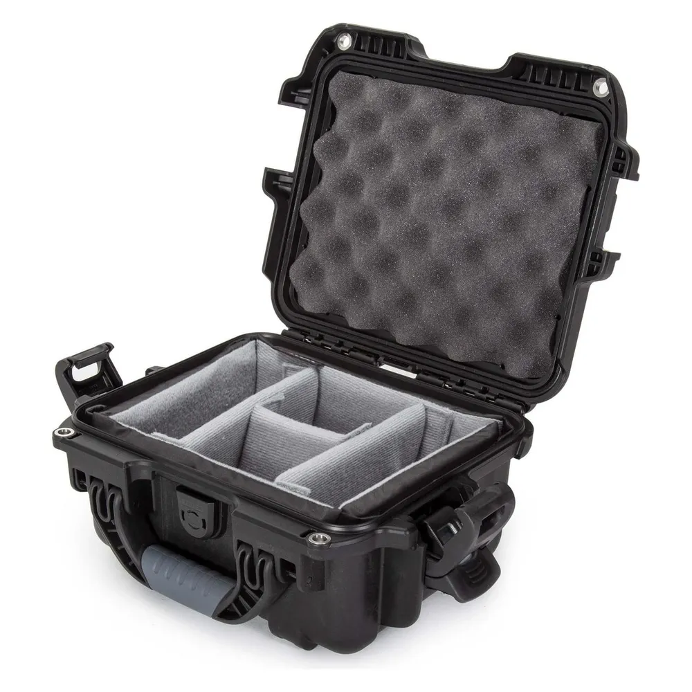 Nanuk Kunststoffkoffer 905 - mit Trennwand Schwarz