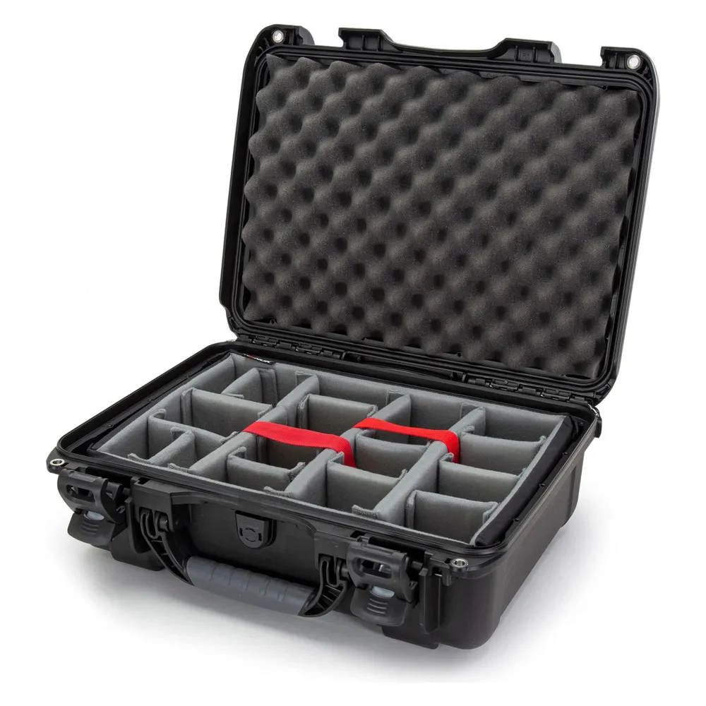 Nanuk Kunststoffkoffer 925 - mit Trennwand Schwarz