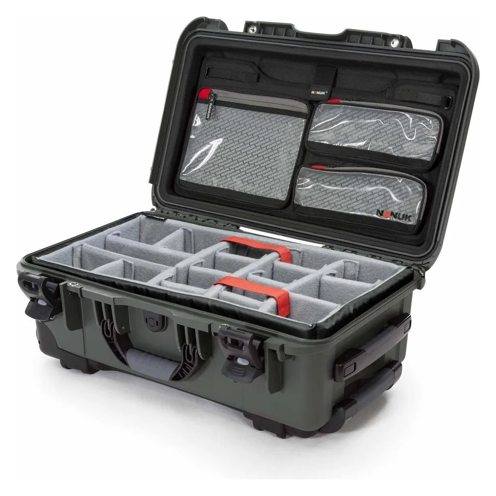 Nanuk Kunststoffkoffer 935 - TW+DO Olivgrün