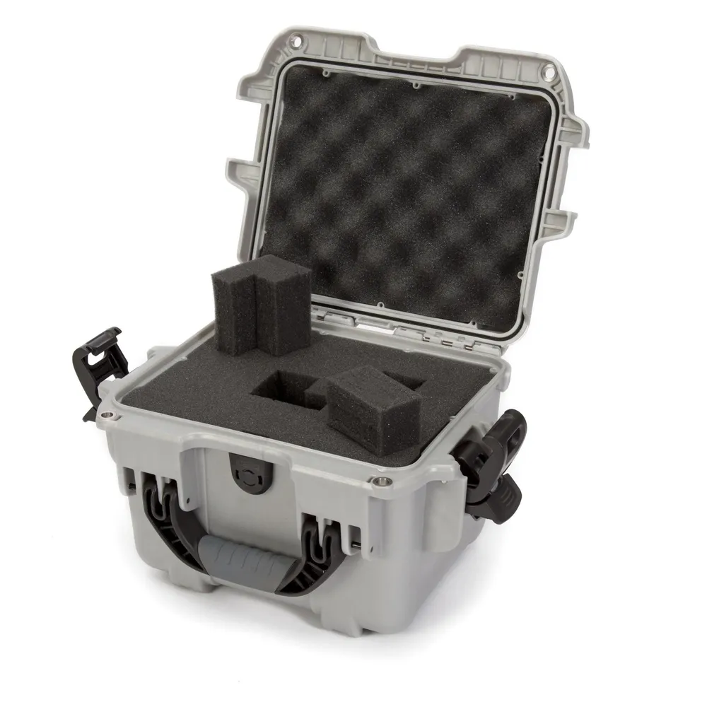 Nanuk Kunststoffkoffer 908 - mit Schaum Silber