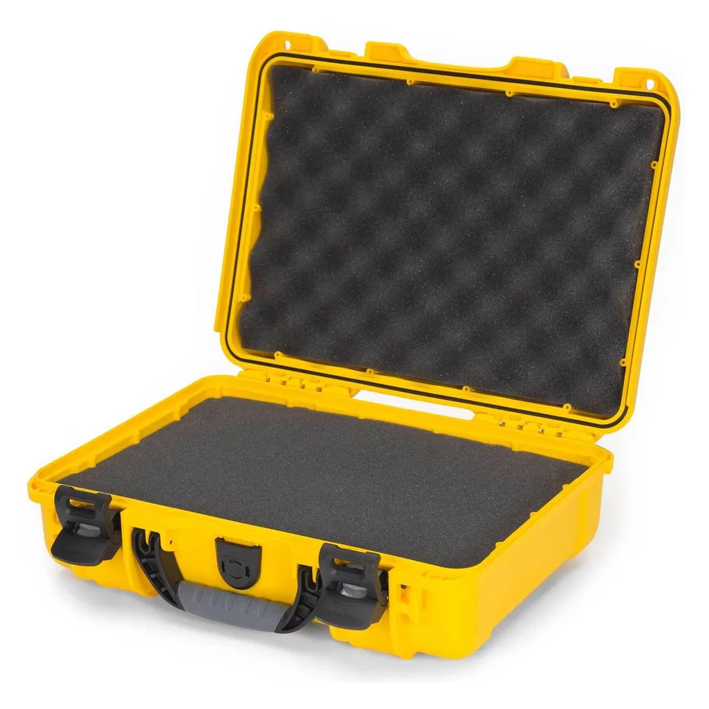 Nanuk Kunststoffkoffer 910 - mit Schaum Gelb