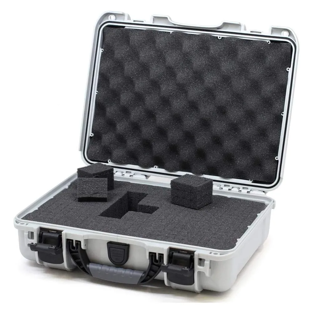 Nanuk Kunststoffkoffer 910 - mit Schaum Silber