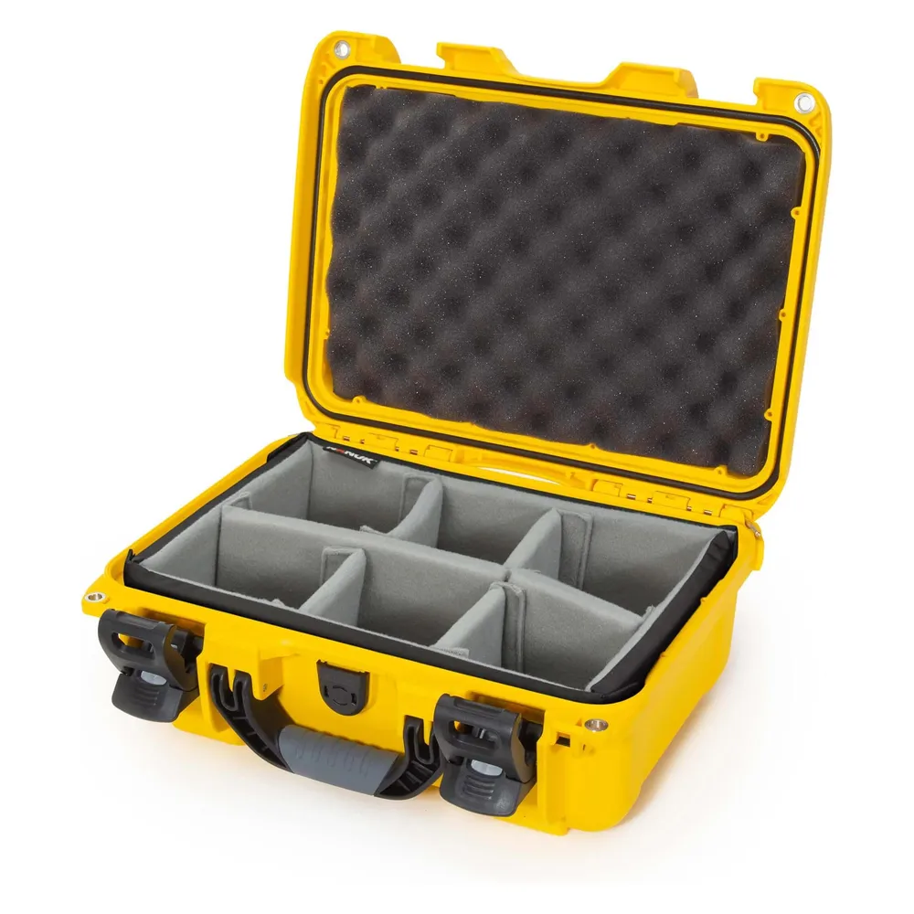 Nanuk Kunststoffkoffer 915 - mit Schaum Gelb