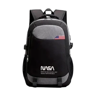 Rucksack NASA BAG02 Travel 15.6 Zoll Schwarz USB Oxford 21L