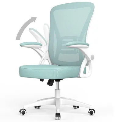 Ergonomischer Buero Stuhl Naspaluro grün mit Rollen