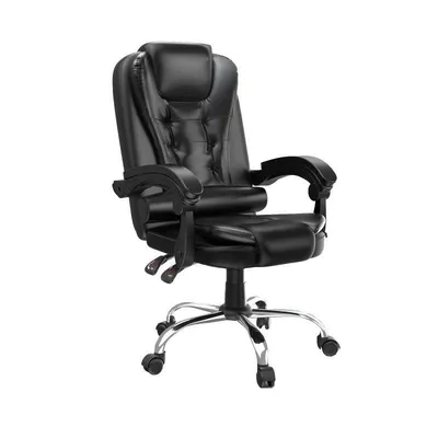 Bürostuhl Naspaluro ergonomisch verstellbar schwarz 360° drehbar