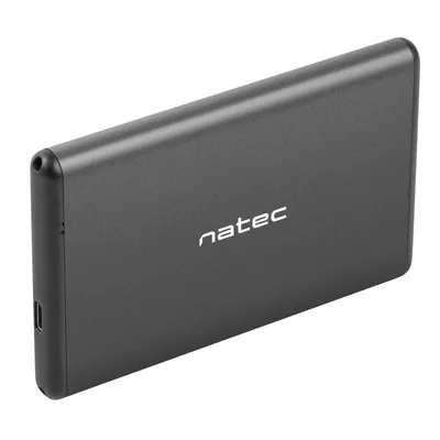 Natec Rhino-C SATA Festplattengehäuse 2,5" USB C Schwarz