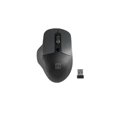 Ratón Natec BlackBird 2 RF inalámbrico 1600DPI Schwarz 6 Tasten Silent Click