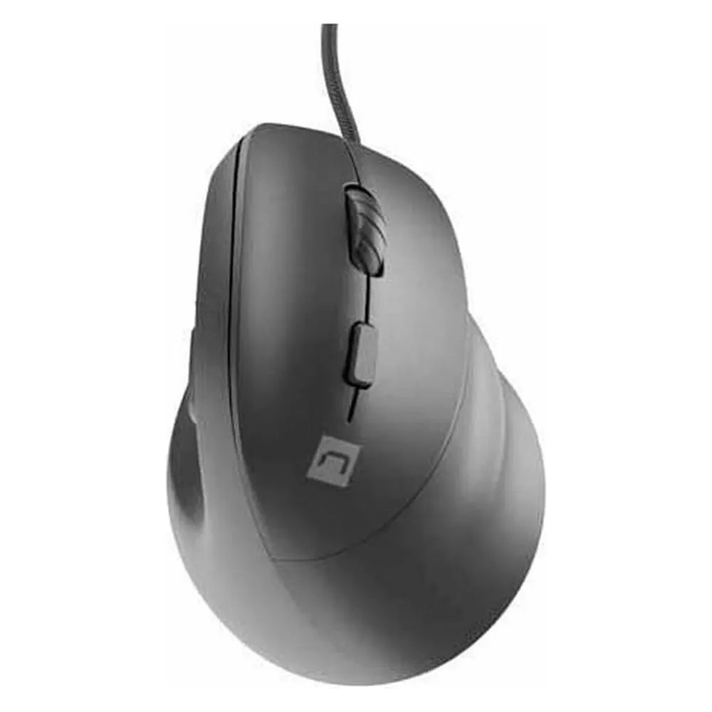 Maus NATEC Crake 2 Pro USB Type-A 12800 DPI Schwarz Vertikal 6 Tasten RGB