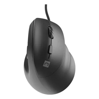 Maus NATEC Crake 2 Pro USB Type-A 12800 DPI Schwarz Vertikal 6 Tasten RGB