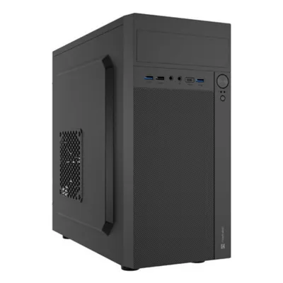 PC Gehäuse NATEC Helix USB C Mini Tower Schwarz Mikro ATX Mini-ITX 14,8 cm