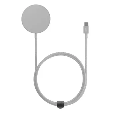 Cargador Native Union SNST-QI2-SAN cargador inalámbrico MagSafe 15W 1,5m gris