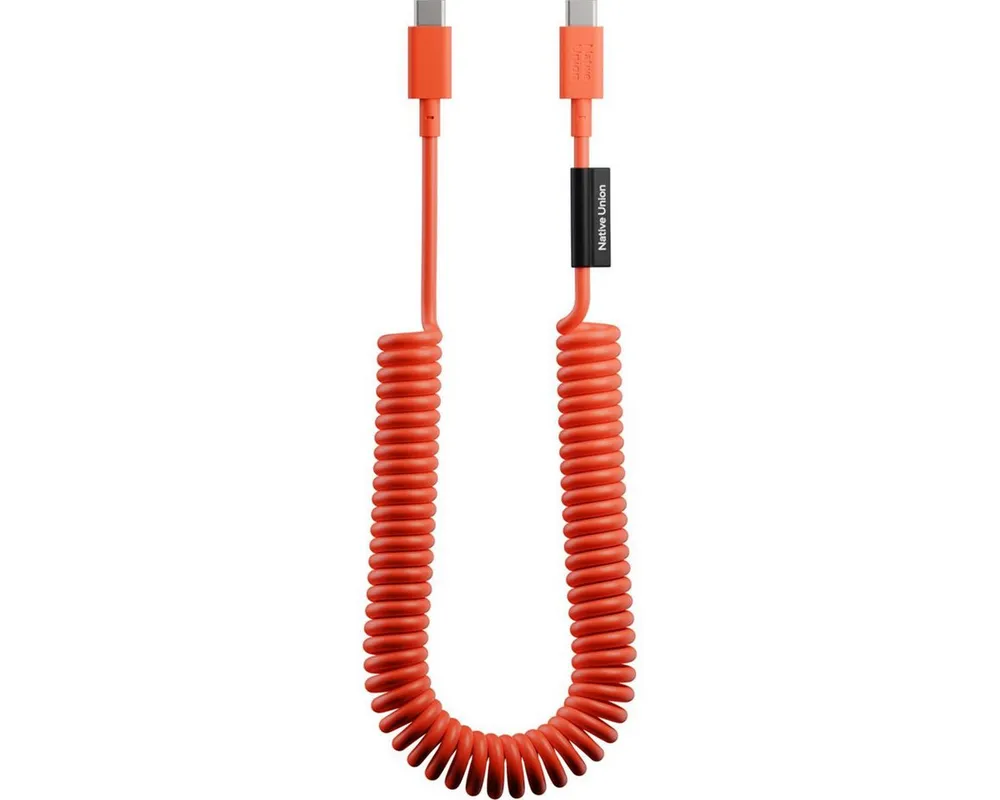 NATIVE UNION POP Cable XL 2.4M 60W Alarm Red Smartphone-Adapter