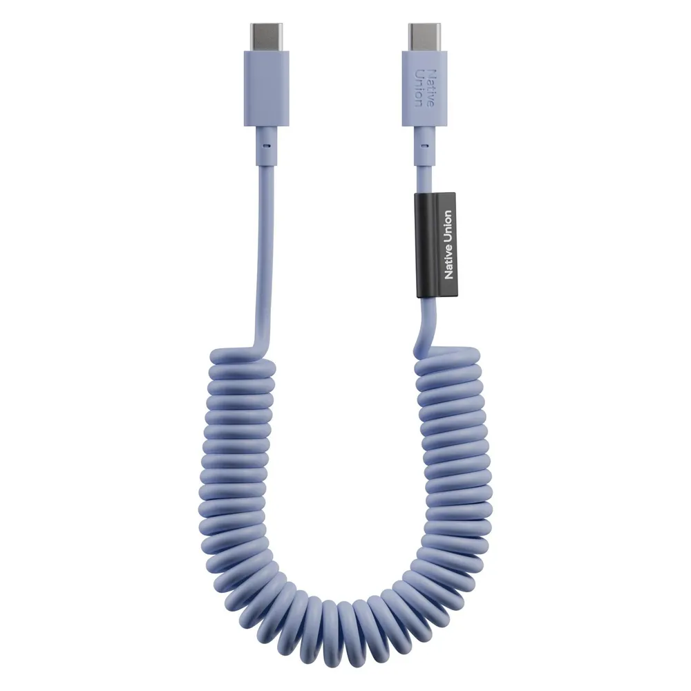Native Union Pop USB-C auf USB-C Spiralkabel