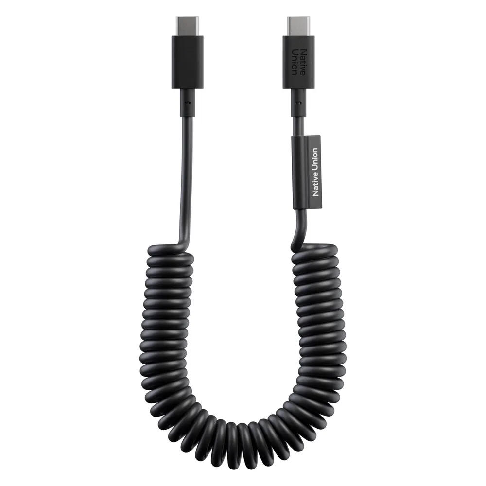 Native Union Pop USB-C auf USB-C Spiralkabel