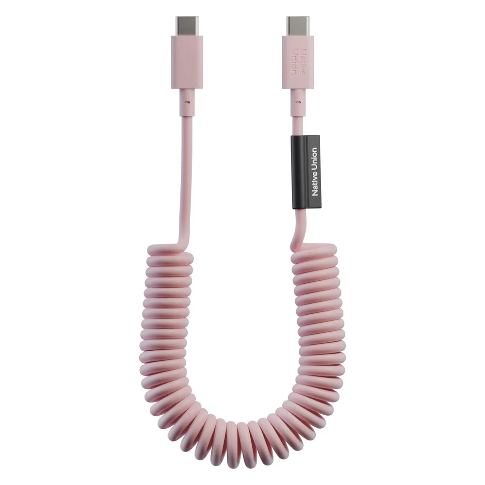 Native Union Pop USB-C auf USB-C Spiralkabel