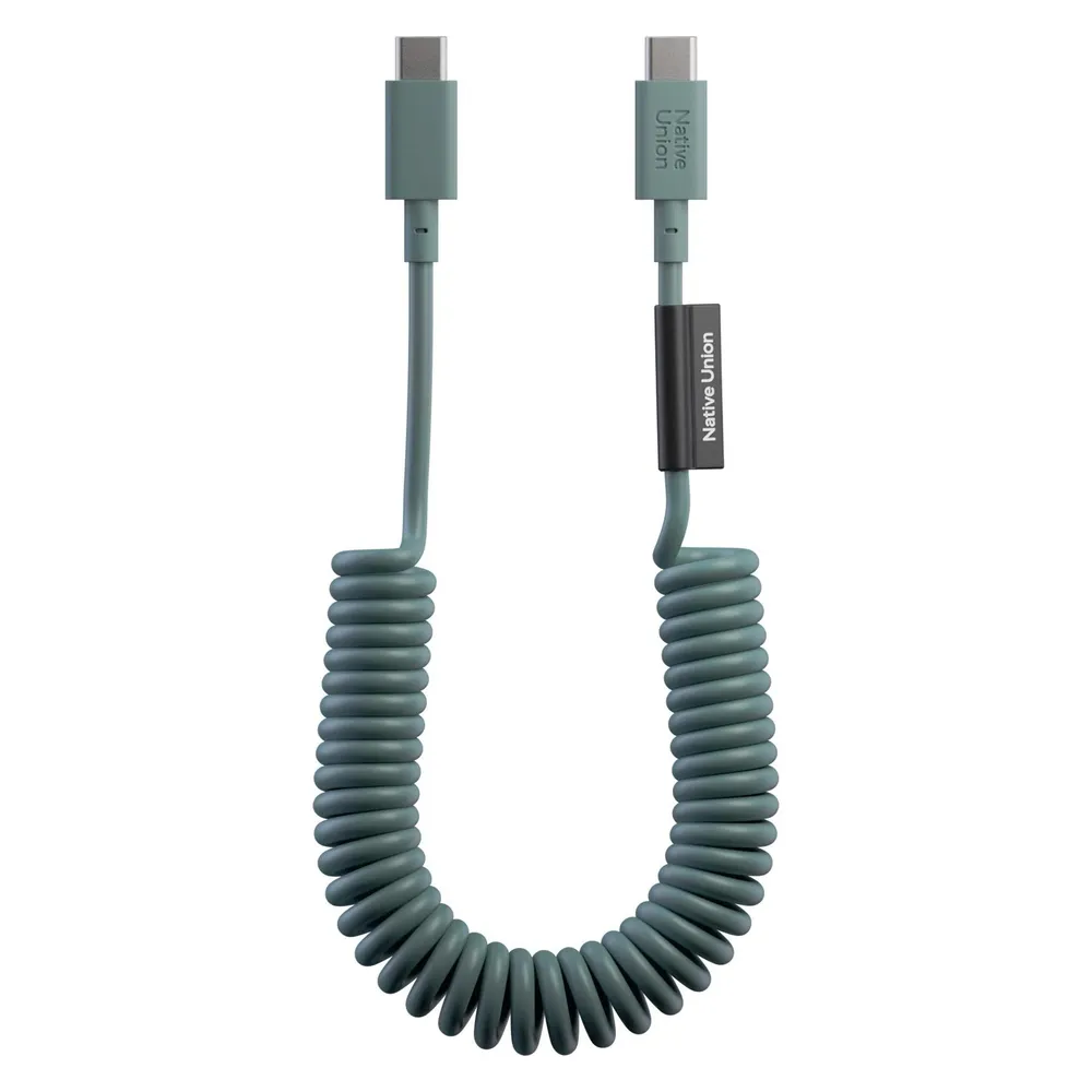 Native Union Pop USB-C auf USB-C Spiralkabel