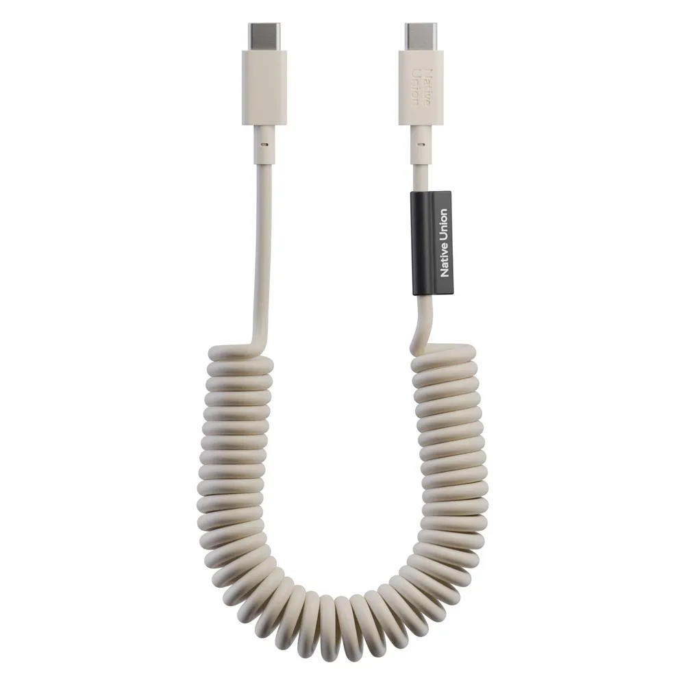 Native Union Pop USB-C auf USB-C Spiralkabel
