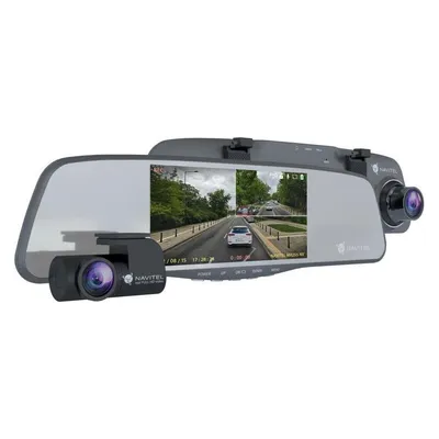 Navitel MR255NV smart rearview mirror equipped with a DVR