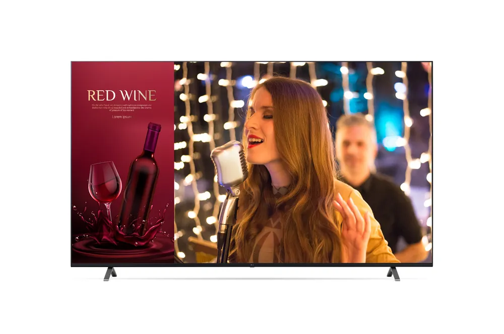 Monitor NEC MultiSync M751 75" UltraHD 4K 60Hz IPS Panel 8 ms 24/7 Digital Signage