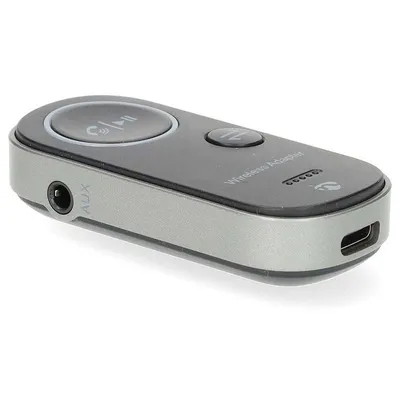 Bluetooth Audio Adapter NEDIS BTTC2500BK 2in1 USB-C 3,5 mm Display