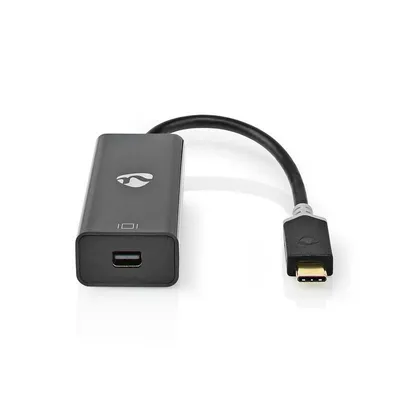 Adapter Nedis CCBW64452AT02 USB-C auf Mini DisplayPort 0,2 m Anthrazit