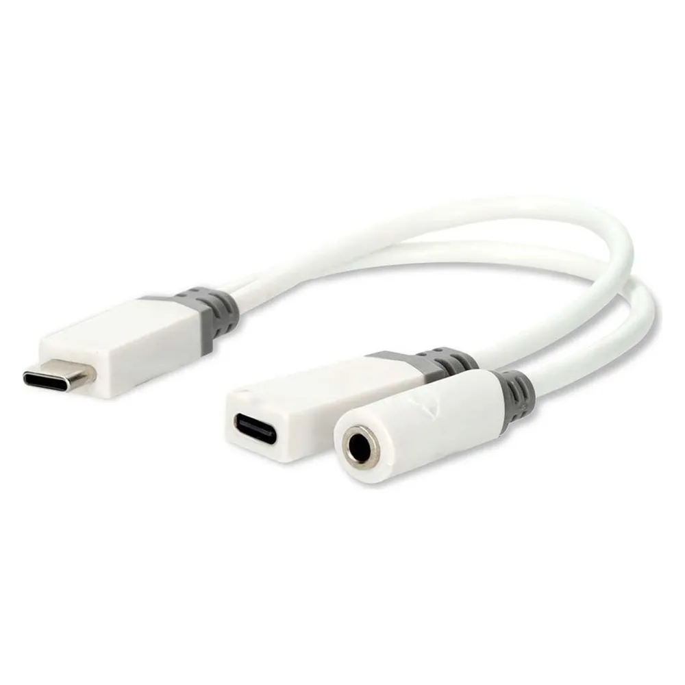 Adapter Nedis CCBW64922WT01 USB-C zu USB-C+3