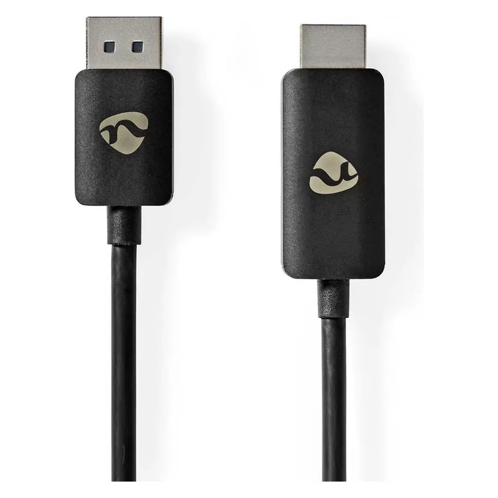 Nedis Displayport-Adapter DisplayPort Stecker HDMI™ Stecker 8K@30Hz Vernickelt Gerade 1. (1.80 m)