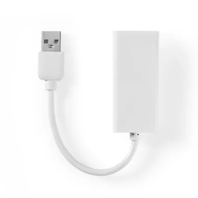 Adapter NEDIS CCGB60950WT02 USB-A auf RJ45 0,2 m Weiß