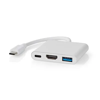 Dockingstation NEDIS CCGB64770WT01 USB-C HDMI USB-A USB-C 7,5 W Weiß