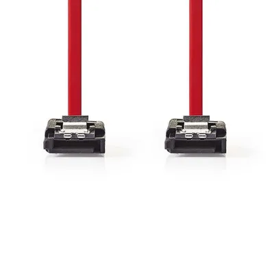 Kabel Nedis CCGB73150RD05 0,5 m SATA Buchse Buchse Rot