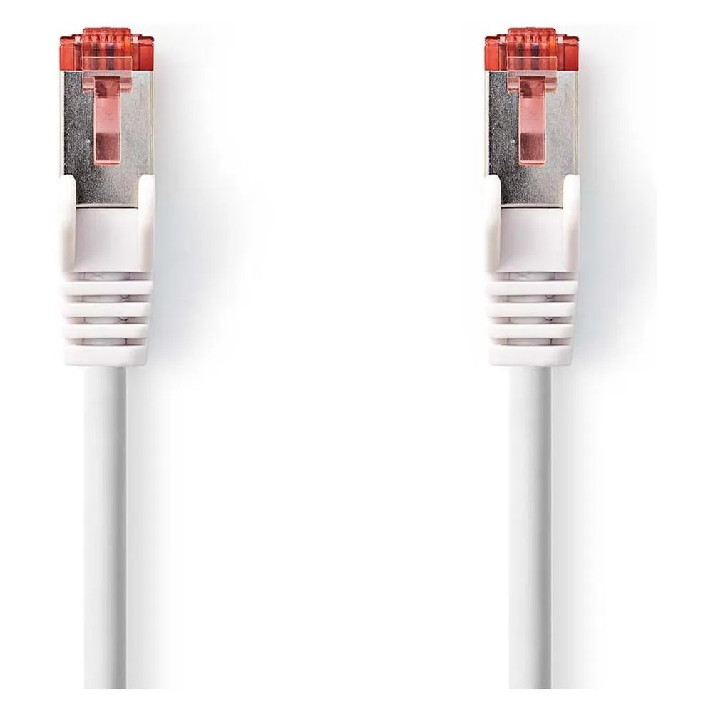 Nedis CAT6-Netzwerkkabel RJ45 Stecker RJ45 Stecker S/FTP 0.25 m Innenbereich Rund LSZH