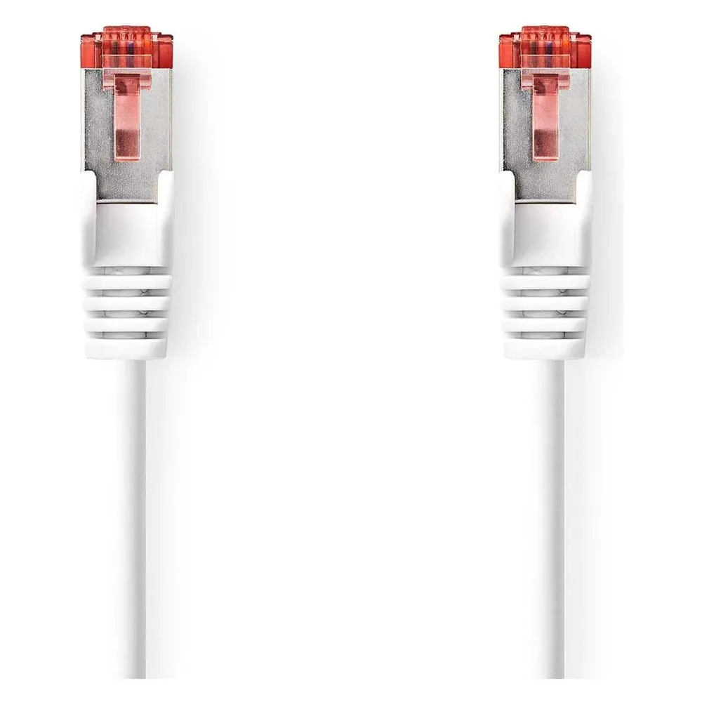Nedis CAT6-Netzwerkkabel RJ45 Stecker RJ45 Stecker S/FTP 0.50 m Innenbereich Rund PVC (S/FTP, CAT6, 0.50 m)